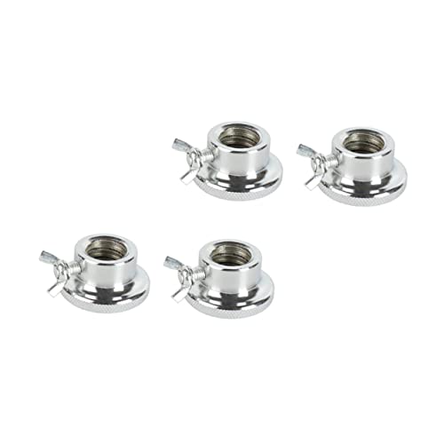 SOESFOUFU 4PCS Barbell Lock Collars Lock Screw Clamps for Dumbbell Security Nut Anti-Slip Gasket Easy to Carry for Gym or Home Fitness