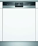Siemens SN53ES14VE Geschirrspüler iQ300, teilintegrierte Spülmaschine mit Besteckschublade, 60 cm, varioSpeed Plus, HomeConnect, Remote Monitoring, Favorit