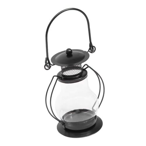 Cabilock Candlestick Ornament White Lantern White Candle Holder Decorative Candle Lanterns Beautiful Candlestick White Candlesticks Candle Holders for Candlesticks Christmas Decorate