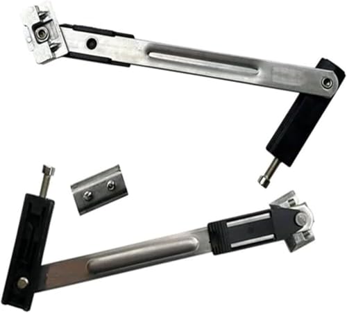 Window Hinge, 225-370mm Telescopic Stainless Steel Plastic Wind Brace Casement Locate Support Limiter Window Strut Angle