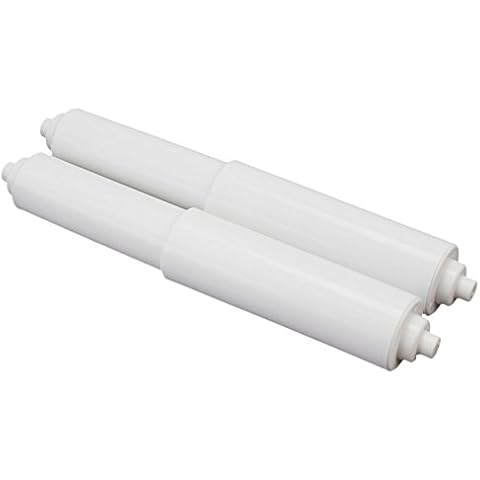 BANCN - Soporte para rollo de papel higiénico (plástico, 2 unidades) Cover
