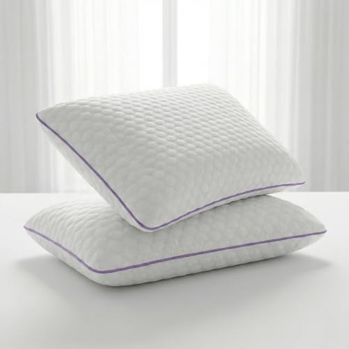Image of AYKA Neck Pillow (Knitted Fabric, Regular Queen (Pack of 1))