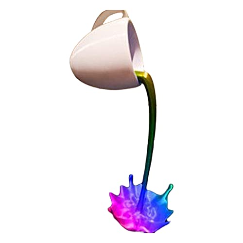 Floating Coffee Cups Pouring Splash Coffee Mug, Coffee Bar Accessories Pouring Spilling Splash Coffee Cup Mug Sculpture Novelty Funny Coffee Cup Sculpture Art Decoration For Coffee Lover (Multicolor) #TOP9