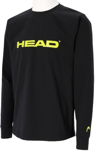 ヘッド HEAD テニスウェア メンズ Longsleeve Logo T-shirt 541123 05：ブラック M