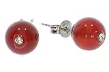 karneol kugelkette Karneol Cabochon Ohrstecker. Jetzt Online bei Heilsteinoase24 entdecken! Heilsteinoase24: Toller Schmuck – Steine – Mineralien und vieles mehr.