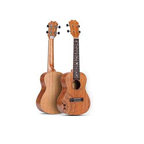 Handcrafted Sunflower Series Ukulele with 4 Nylon Strings Mahogany Body Rosewood Fingerboard Small Guitar Instrument Beginners Starter Kit - Les Beatles, Paul McCartney, John Lennon, RIngo Starr, George Harrison Handcrafted Sunflower Series Ukulele with 4 Nylon Strings Mahogany Body Rosewood Fingerboard Small Guitar Instrument Beginners Starter Kit – Image 5