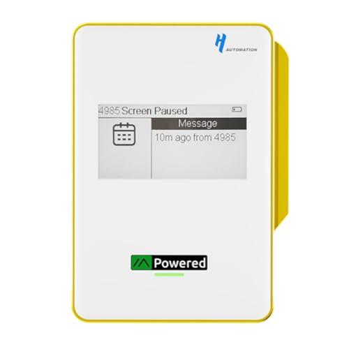 Jrudjsnhhty Banco de Energía Magnético Meshtastic Heltec-MeshPocket de 5000 MAh con Pantalla de Tinta Electrónica, Carga Rápida PD, Meshtastic para Teléfono B