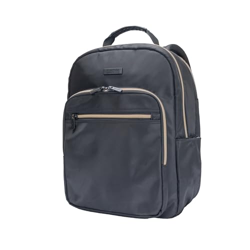 Kenneth Cole REACTION Women's Becca 16" Polyester Laptop & Tablet Backpack, Black, One Size2