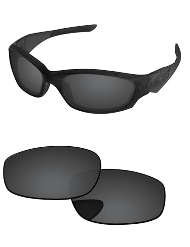 Image of Replacement Lenses for Oakley Straight Jacket 2007 Sunglass - Precision Fit, UV Block & Impact Resistant