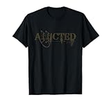 Hunting Addicted Bow Hunter Buck Deer Elk Archery Hunting T-Shirt