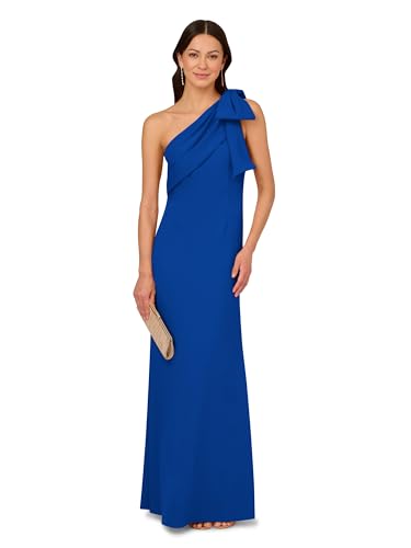 Image of Adrianna Papell Women's Stretch Crepe Long Dress