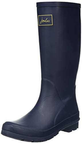 Joules Roll Up Welly, Botas de agua Mujer, Azul (French Navy), 36 EU