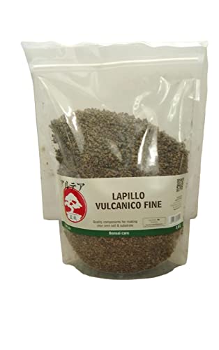 Lapillo vulcanico fine substrato bonsai 1,6 litri