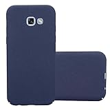 Cadorabo Hülle für Samsung Galaxy A3 2017 in Frosty BLAU - Hardcase Handyhülle aus Plastik gegen Kratzer und Stöße - Schutzhülle Bumper Ultra Slim Back Case Hard Cover
