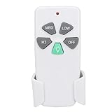 VBESTLIFE FAN-53T Mando a Distancia de Repuesto para Hampton, Bay Hunter, Ventilador de Techo Allen 2AAZPFAN53T L3HFAN11T FAN-11T L3HFAN35T1