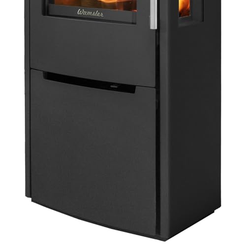 Wamsler Kaminofen G001882010 Pylon 3G mit Stahl Schwarz und Energieeffizienz A+