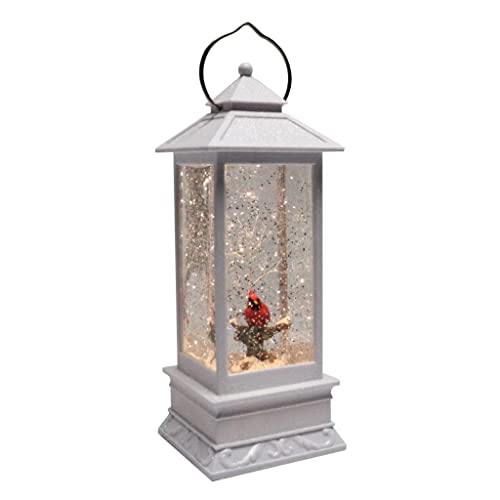 Roman 11' Lighted Swirl Cardinal in White Lantern...