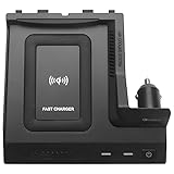 Fayme 15W Auto Drahtloses Ladegerrt QI Telefon Ladegerrt für Mercedes W205 AMG C43 C63 AMG GLC 43 GLC X253 C Klasse GLC