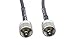 MPD Digital RG58-PL259-PL-259-male-4FT RG58 Coaxial Cable Pigtail Jumper with UHF PL-259 male Connectors MILSPEC MIL-C-17 RF Coaxial Cable (4 FT.)