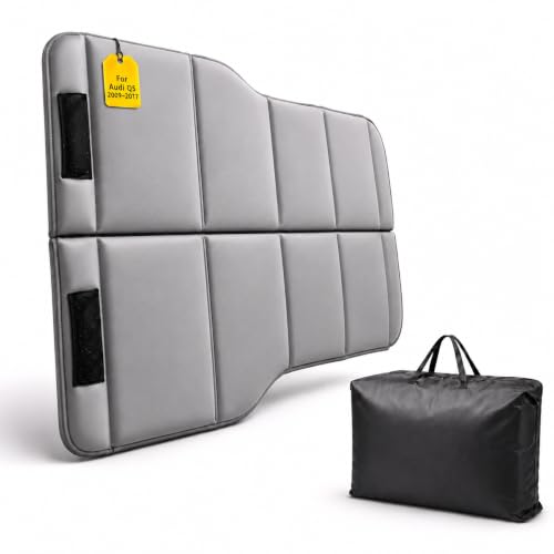 Image of Car Mattress for 2009-2017 Audi Q5, Upgraded Non-Inflatable Thickened Foam SUV Car Camping Mattress, Foldable Trunk Sleeping Pad Car Bed Mattress for Road Trips Camping Travel