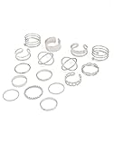 Ajustables y cómodos: Estos anillos son totalmente ajustables, lo que ofrece la máxima flexibilidad para adaptarse a todos los tamaños de dedos. Tanto si tienes los dedos finos como anchos, estos anillos se ajustan perfectamente, lo que garantiza una comodidad óptima durante todo el día y un uso agradable.