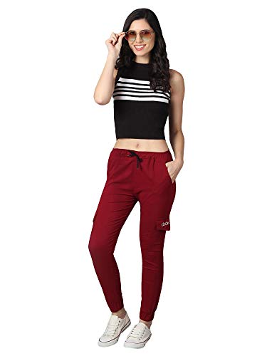 Image of dockstreetWomen Lowers Bz17cherry dckpcktprnttokko Scherry dockstreet Pocket Design S