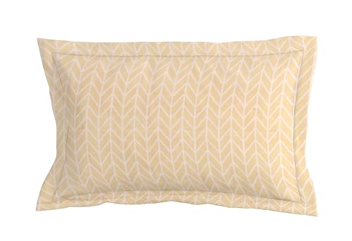 Image of RD TREND Presents Luxurious Glace Cotton Super Soft 210 TC 360 Elastic Fitted Bedsheets Single Bed Size (72 x 48 x 8 Inch) with 1 Pillow Cover Size (28 x18), Color- Beige, Solid