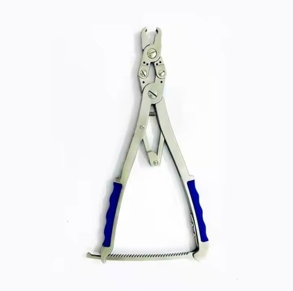 Spine Rod Holding Plier/Forceps/Gripper Surgical Instruments 5.5mm & 6mm – Ergonomic Silicone Handle