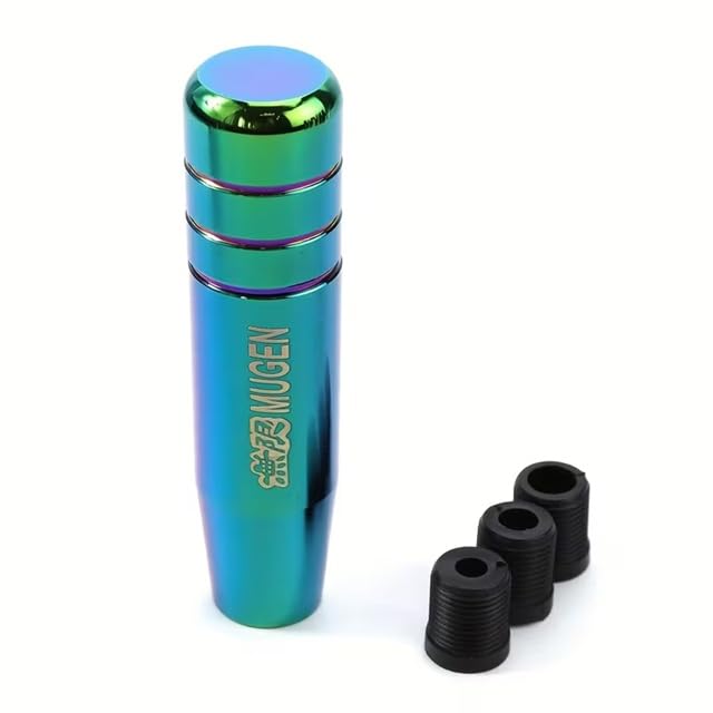 AutoBizarre 13cm Aluminium Gear Shift knob Racing Car Gear Lever Shifter with Adaptors for All Manual Cars (Multicolor)-image-17