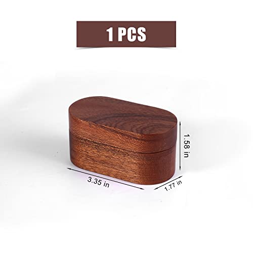 SAVITA Porte Médiator Guitare, Bois de Noyer Étui Médiator avec Ouverture Magnétique, Robuste Boîte pour Médiator… - Les Beatles, Paul McCartney, John Lennon, RIngo Starr, George Harrison SAVITA Porte Médiator Guitare, Bois de Noyer Étui Médiator avec Ouverture Magnétique, Robuste Boîte pour Médiator… – Image 3