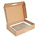 Laptop Shipping Box Secure Mailer Box with Foam Protection and Carry Handle Great For Computer Shipping, Fits Screen Sizes Up to 17.7 Inch