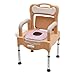 Bedside Commodes Chair, 551.16Lbs Capacity Bedside Toilet Portable Adult Potty Toilet Chair Height Adjustable Commode Toilet Heavy Duty Commodes w/Night Light for Home Use Nursing Centers