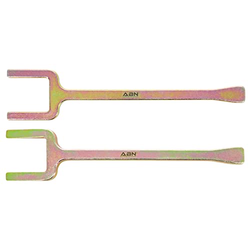 Abn Axle Popper Kit - 2 Piece Inner Cv Axle Removal Tool Set Cv Popper Wedge And Shim Ball Joint Separator Tools #TOP6