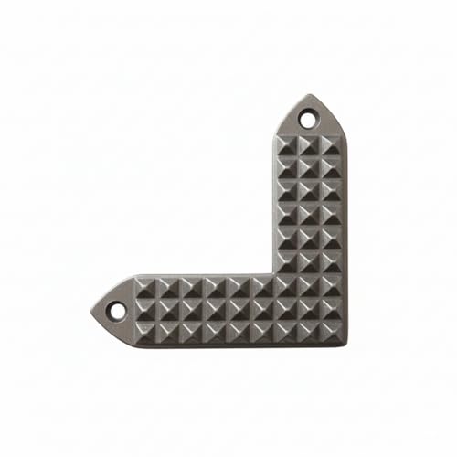 Image of Vastu Lead L Shape Pyramid Strip |Size-3.5Inch |Weight- 134gm Approx |Vastu Remedy Tool |Angle Strip with Pyramid Design for Correcting Corner | Home & Spritual Decor | Pack of 1