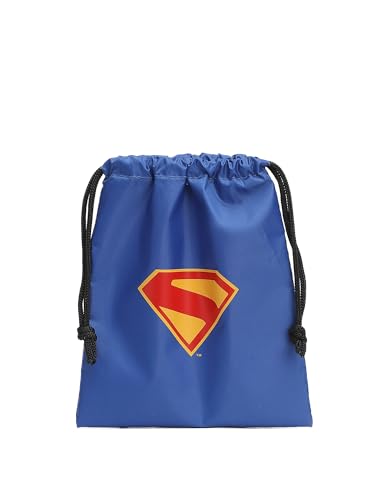 Image of Fur Jaden Superman Waterproof Rain Cover For Backpacks with Pouch For Storage | Waterproof Dustproof Rain Cover Bag with Elastic Adjustable | Upto 50L (Blue)
