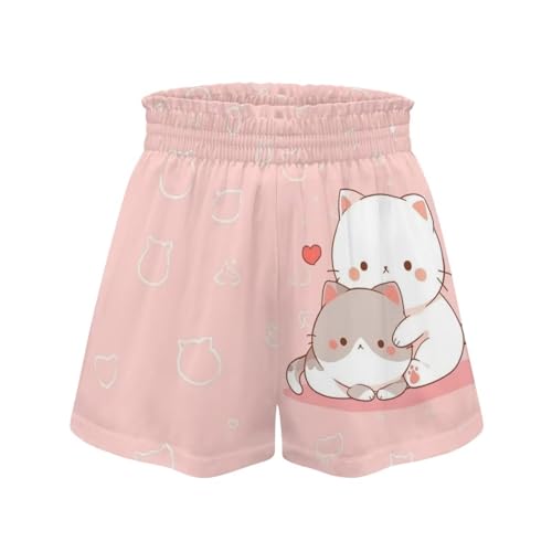 Upetstory Girls Shorts Size 3-16 Kids Active Shorts with Pocket for Athletic Gym4