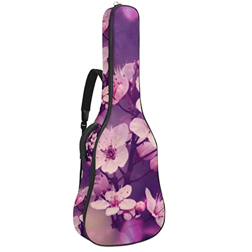 Housse de transport rembourrée en tissu Oxford imperméable pour guitare avec bandoulière réglable - Les Beatles, Paul McCartney, John Lennon, RIngo Starr, George Harrison Housse de transport rembourrée en tissu Oxford imperméable pour guitare avec bandoulière réglable
