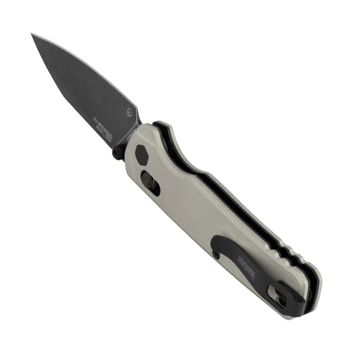 Image of Kershaw Bel Air Pocket Knife, Made in The USA, 3.1 inch CPM MagnaCut Steel Blade, EDC Design, Duralock Locking Mechanism, Manual Folder, Pocketclip