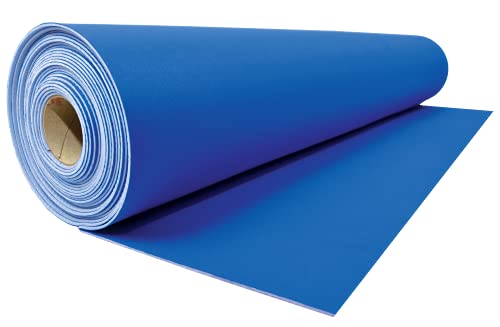Neo Shield Heavy Duty Reusable Neoprene Runner Temporary Floor Protection, 27 inch x 20 feet (Blue)