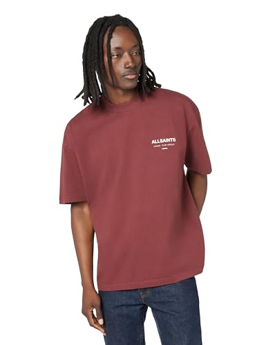 Image of AllSaints Men's Underground Oversized Short Sleeve Crew Neck Shirt