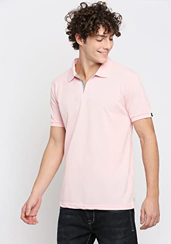 Image of Wear Your Opinion Solid Cotton Rich Polo T Shirt | Collar Tshirts | Half Sleeves | Plain-Regular Fit (Available in Plus Size)