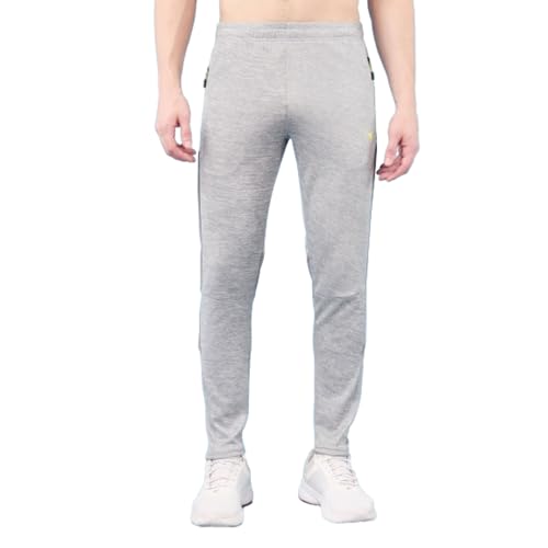 Image of TECHNOSPORT Men's Slim Fit Active Running Track Pant - (MPP681-123-P) Pack of 1