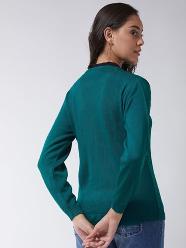 Image of Pivl Womens Winter Season V Neck Full Sleeves Sweater /Cardigan
