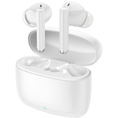 Wireless Earbuds for iPhone 17/16/16e/15 Pro Max Galaxy, Bluetooth 5.3 Ear Buds True Wireless Headphones Noise Canceling in Ear Earphones,Sweat Resistant,HD Mic,Deep Bass for S24/S23/S22, Pixel 9 8 7