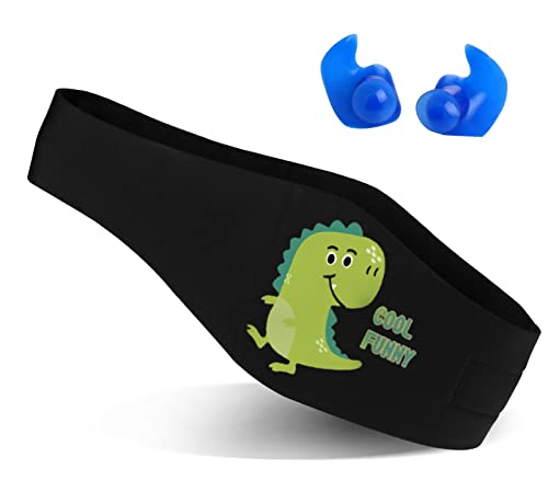 Schwimmen Stirnband für Kleinkinder, Kinder, Erwachsene - um die Ohren der Schwimmer zu schützen, Ohrenschutz - Wasser fernhalten Halten Sie die Ohrstöpsel im Wasserdichten Band