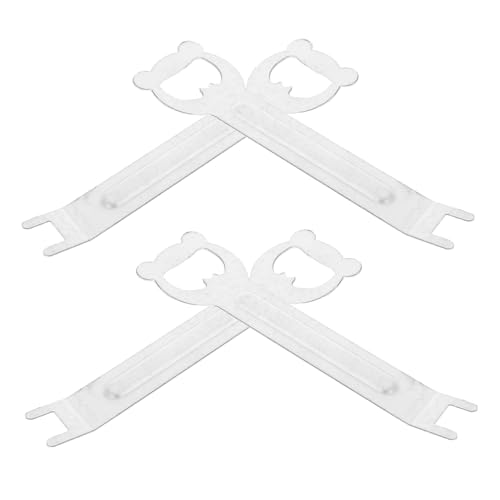 Toddmomy 4piezas Accesorios para Barbacoa Herramientas para Ahumar Carne Soporte Portátil Accesorios para Parrilla Herramientas Inoxidable