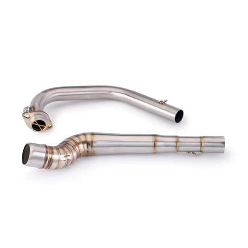 Tube de liaison central 51mm améliore le flux Suzuki Raider R150
