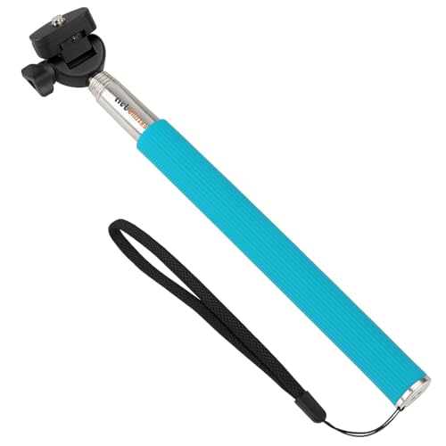 Original Selfie Stick - Traveller Monopod Pole for Compact Digital Cameras, Action cam, Mobiles and more - With Wrist Strap - Range: 22 to 109cm