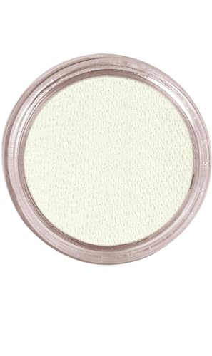 FIESTAS GUIRCA | Maquillaje al Agua Blanco (15 gr)   Pintura Facial para Halloween, Carnaval y Fiestas Temáticas   Ideal para Maquillaje de Fantasía para Niños y Adultos   Blanco