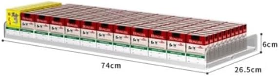Automatic Cigarette Display Rack - Clear Retail Cabinet for Cigarettes, Gum & Small Toys | Versatile 80cm x 29cm x 30cm | Ideal for Shops, Convenience Stores & Retail Boosting Sales Visibility image 3